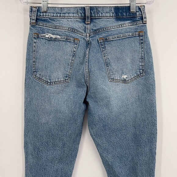 Abercrombie & Fitch The 90’s Skinny High Rise Distressed Jeans Women’s Size 29 - Picture 6 of 10